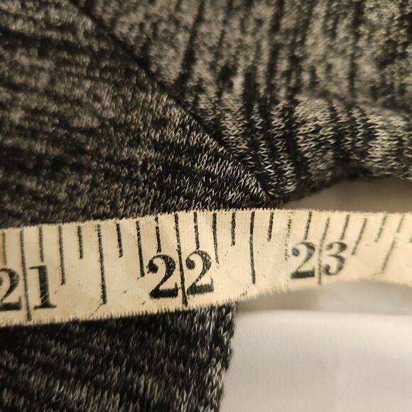 Athleta Women's Medium Gray Open Back Pose Chah Yoga Top Heather Cutout Workout - Picture 7 of 9